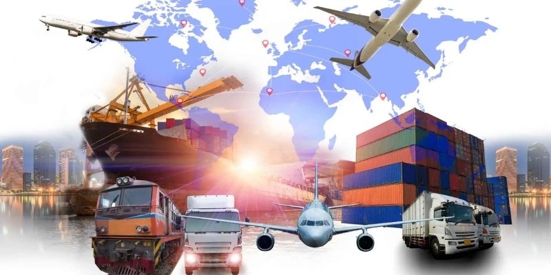 Hàng nhập kho và được sắp xếp chuyển phát đến tay người nhận